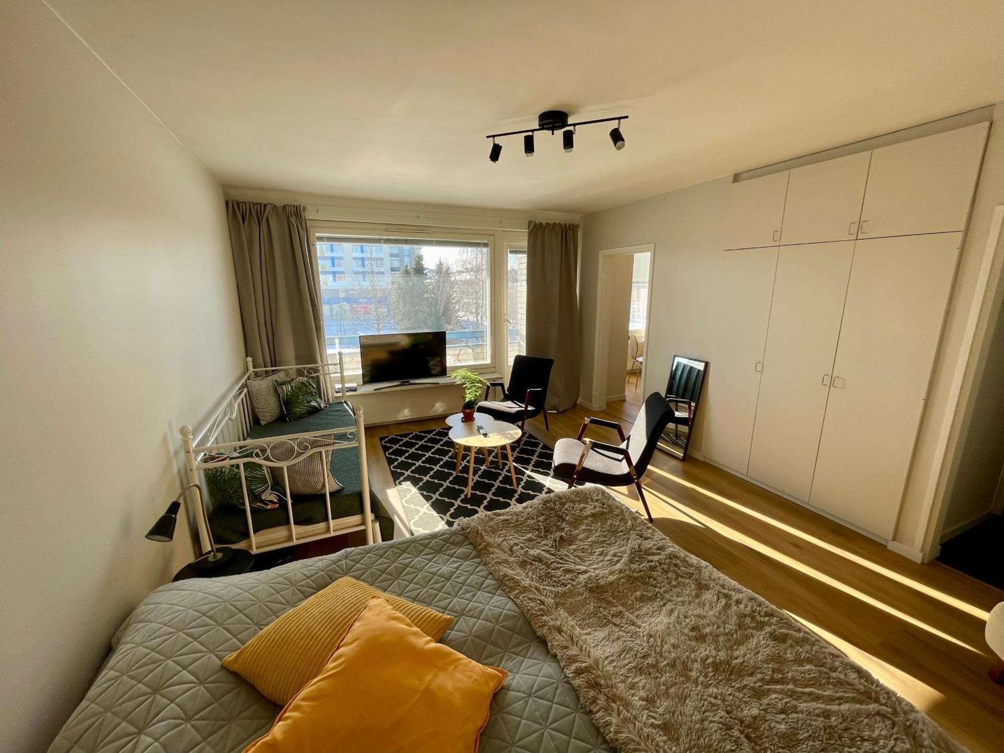 Kiva Majoitus 1-4Hloe, 500M Keskustaan, Parkkipaikka Appartement Oulu Buitenkant foto